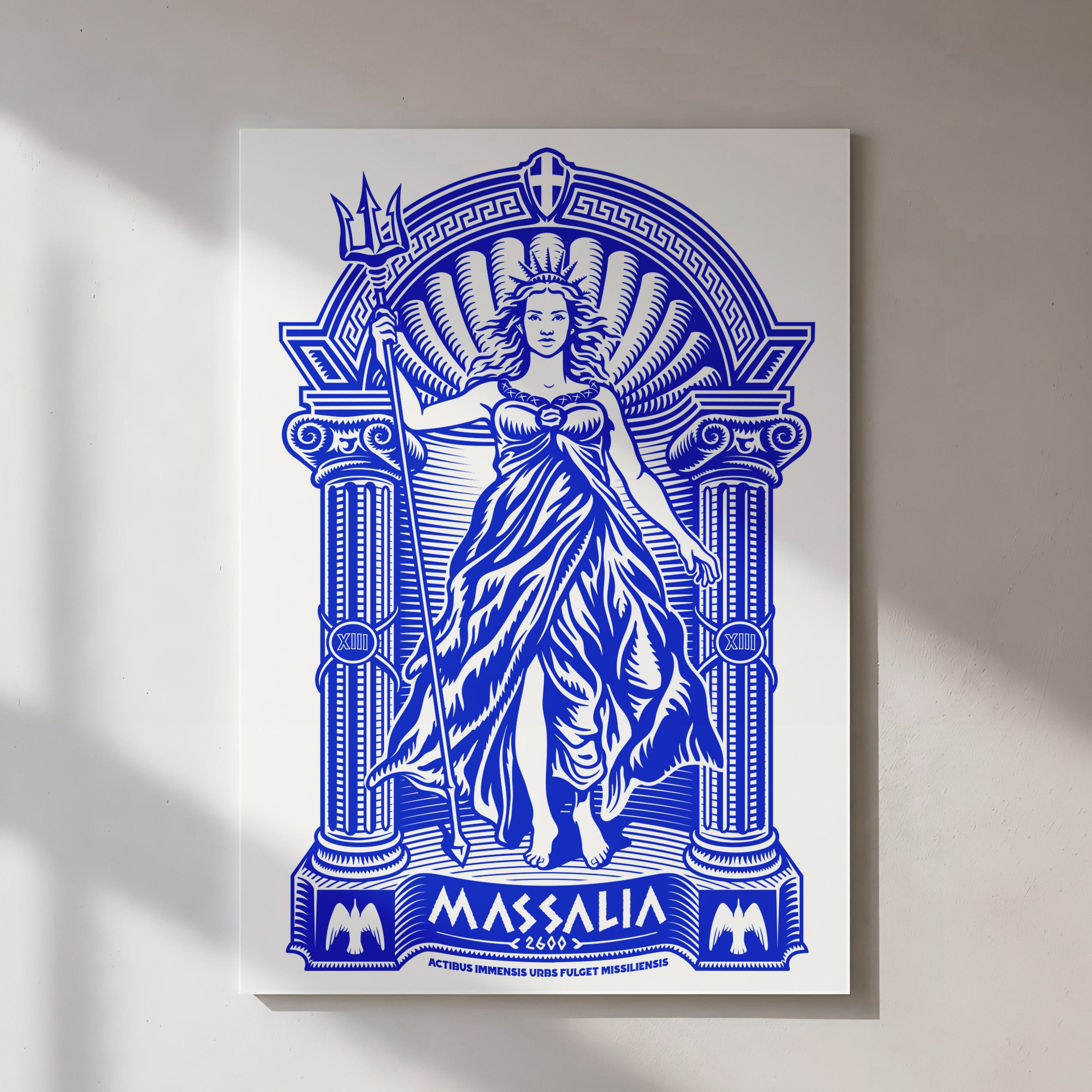 Affiche Massalia Marseille – vue lifestyle