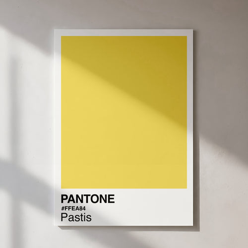AFFICHE PASTIS PANTONE