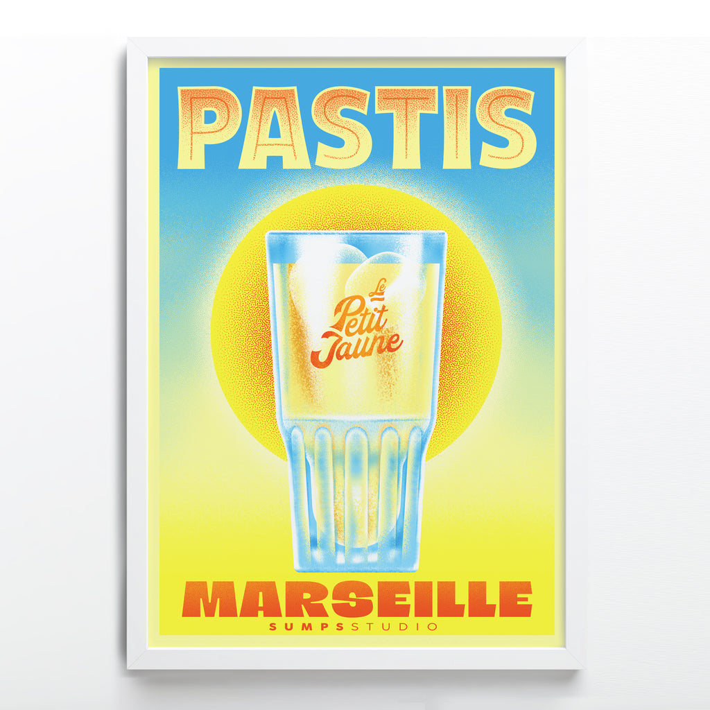 AFFICHE PASTIS Retro