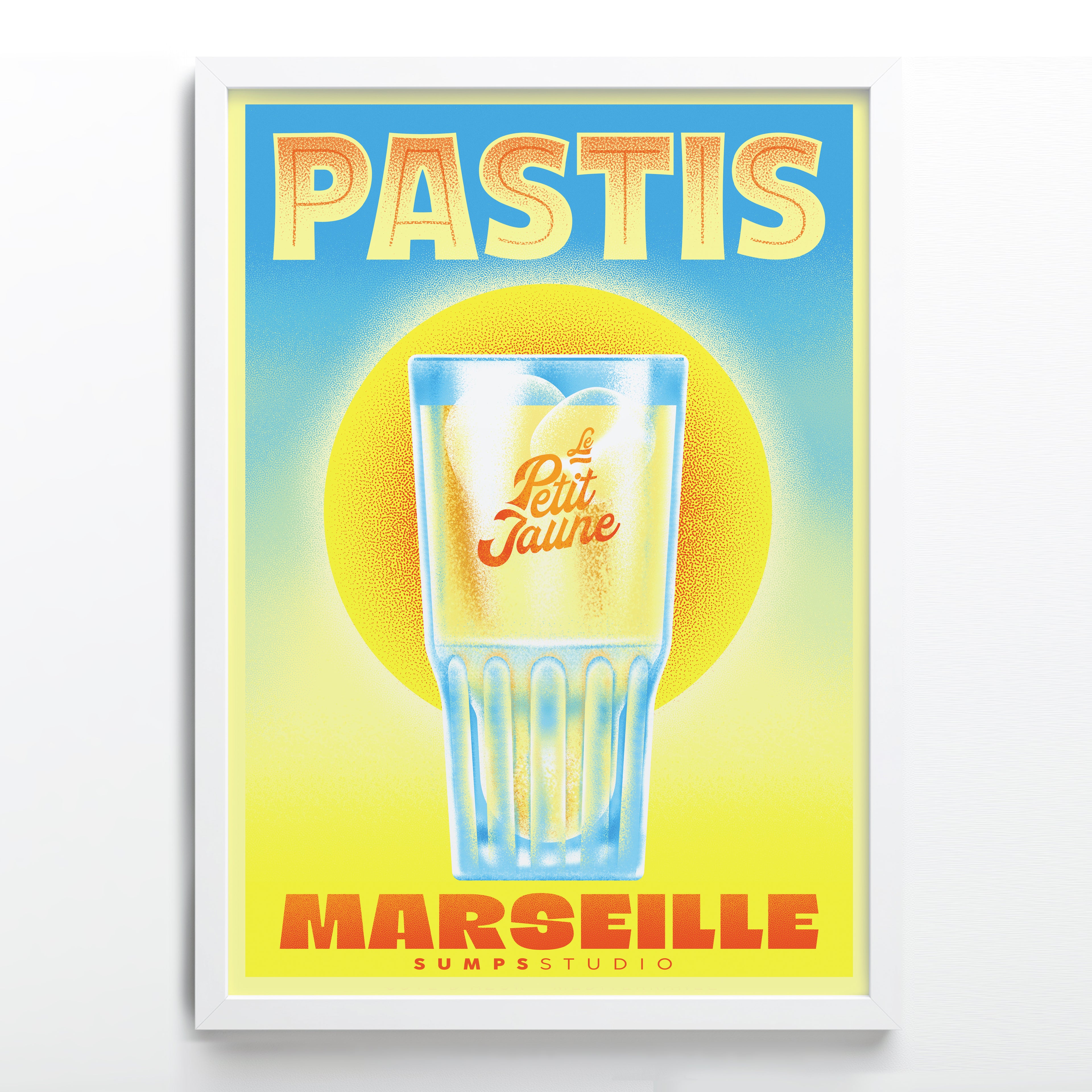 AFFICHE PASTIS Retro