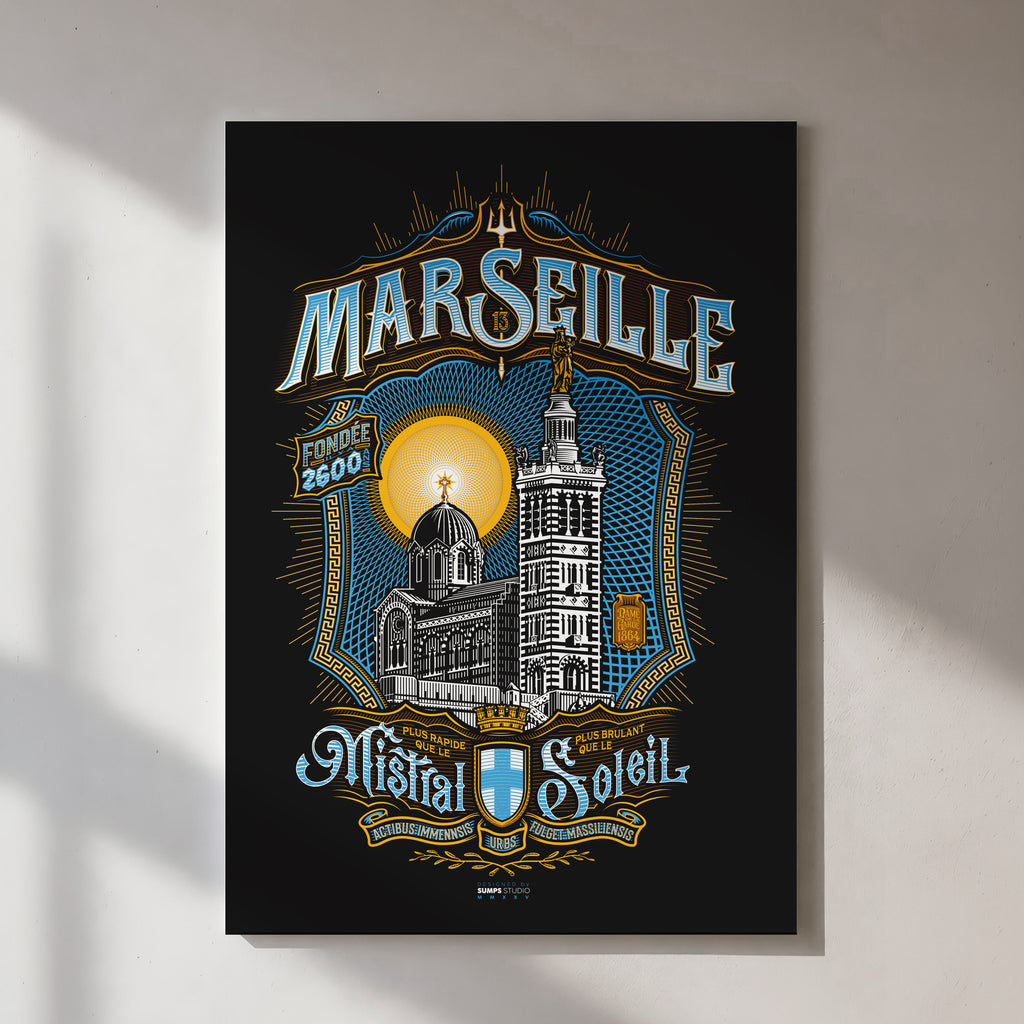 AFFICHE MARSEILLE TATTOO