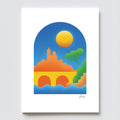 Carte Postale Minimal – recto illustration