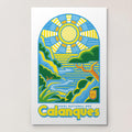 Sticker Calanques – Parc National des Calanques illustration Sump's Studio