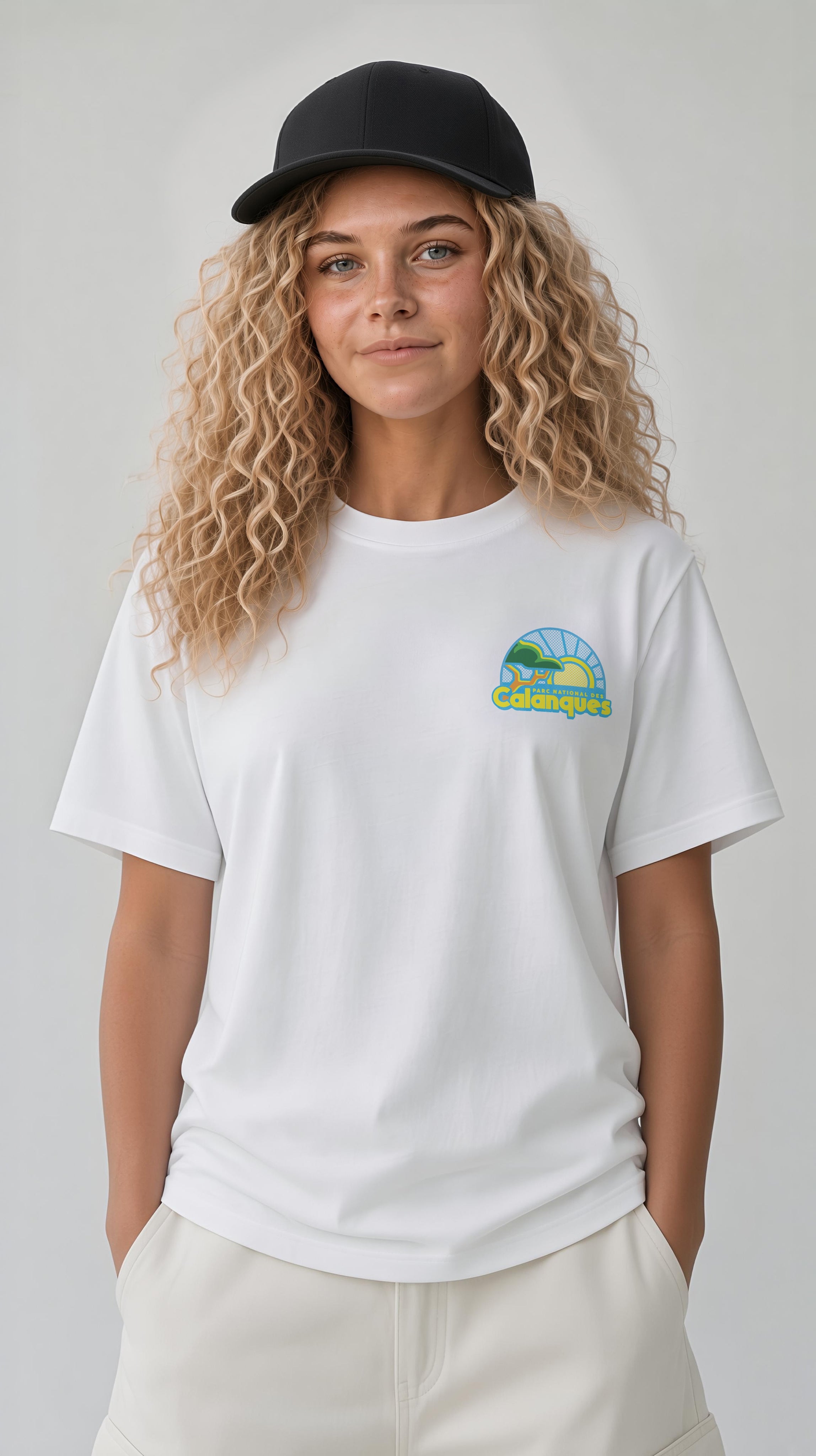 Tee-shirt Calanques – femme face