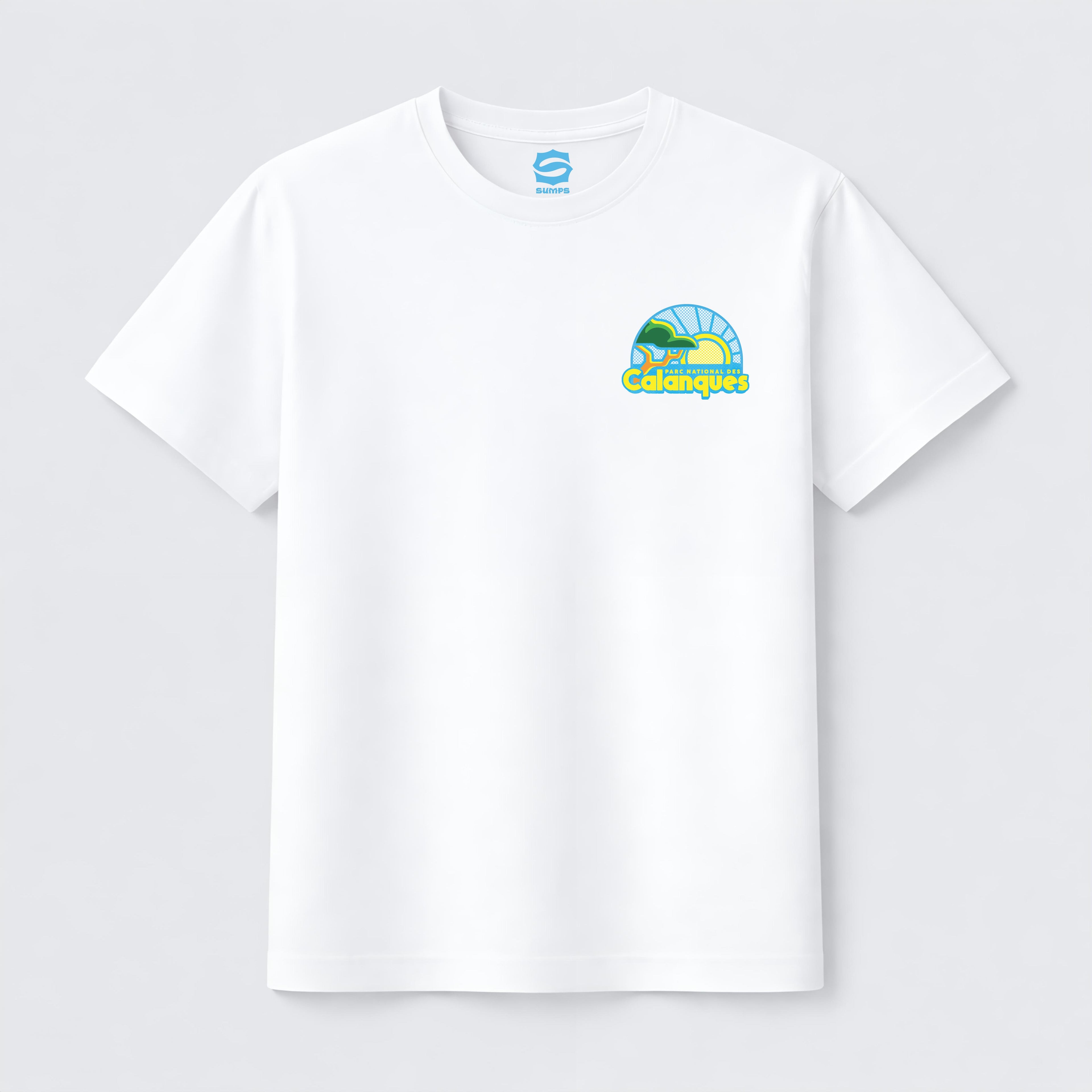Tee-shirt Calanques – vue à plat face