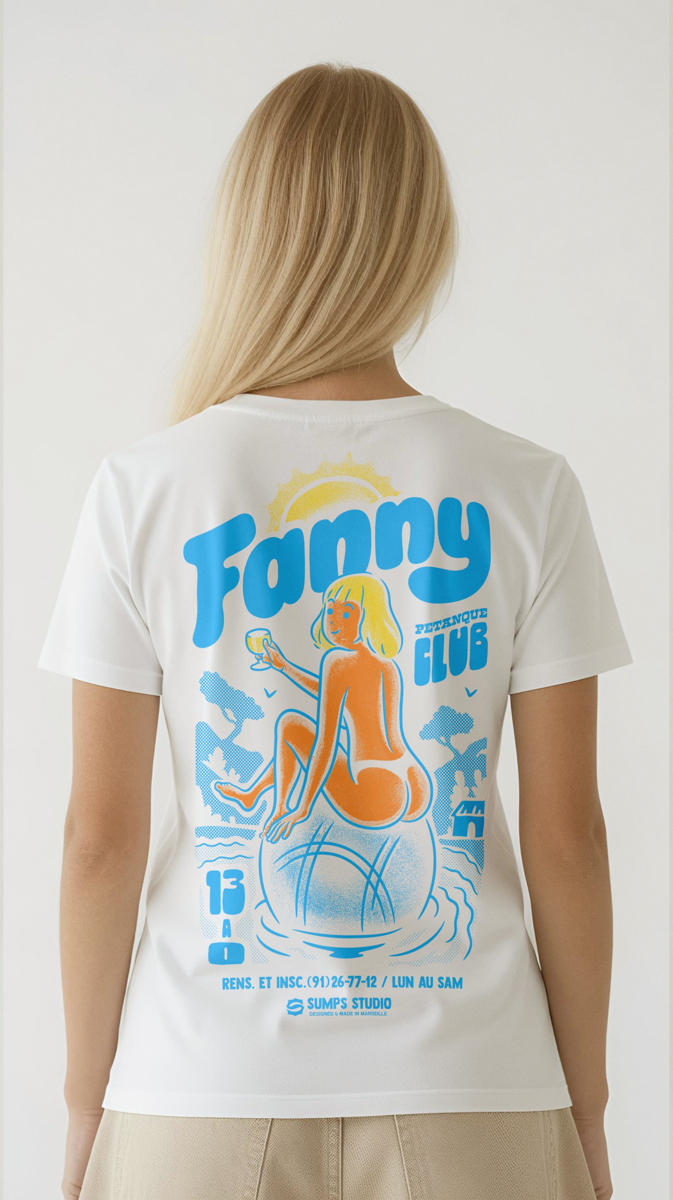 Tee-shirt FANNY Pétanque Club – homme dos