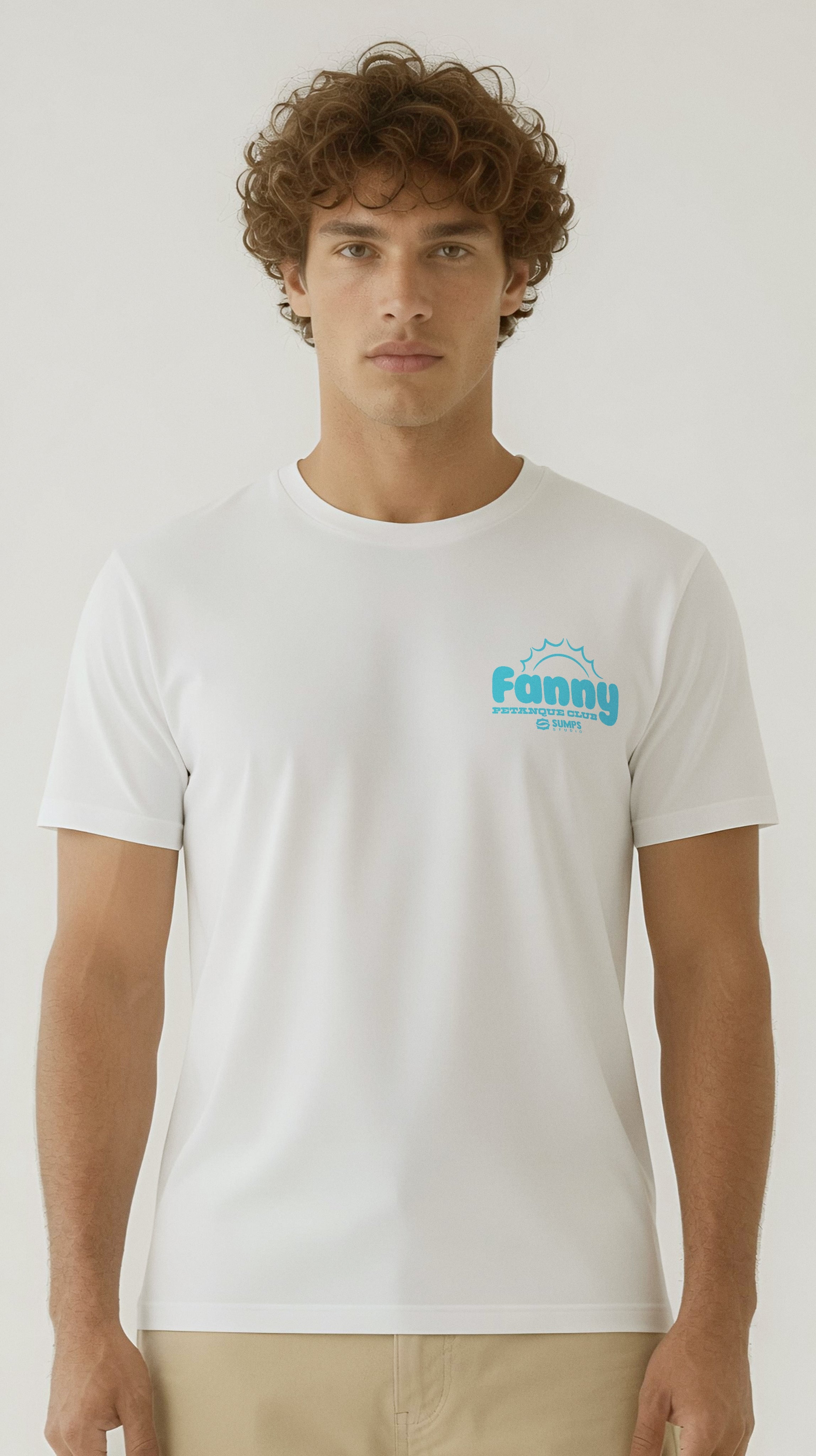Tee-shirt FANNY Pétanque Club – vue à plat face