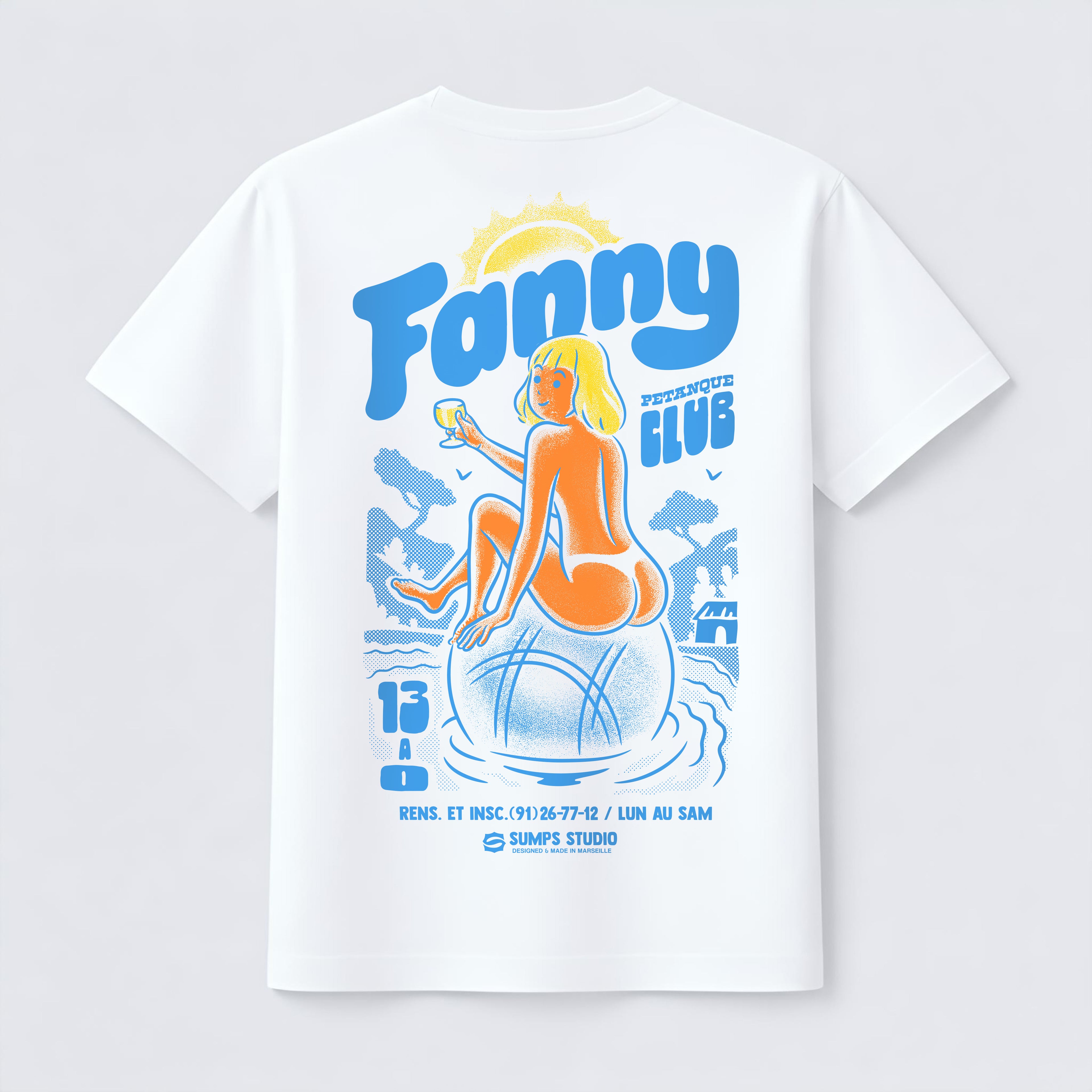 Tee-shirt FANNY Pétanque Club
