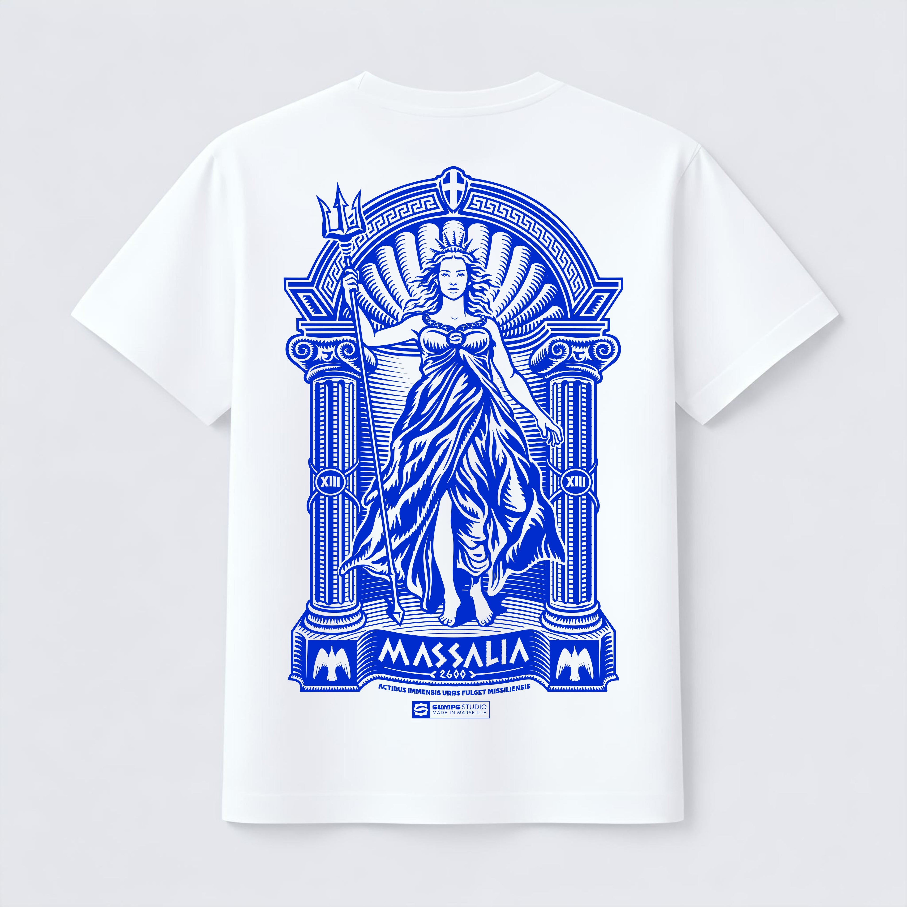 Tee-shirt Greek Massalia - Marseille - Sumps Studio